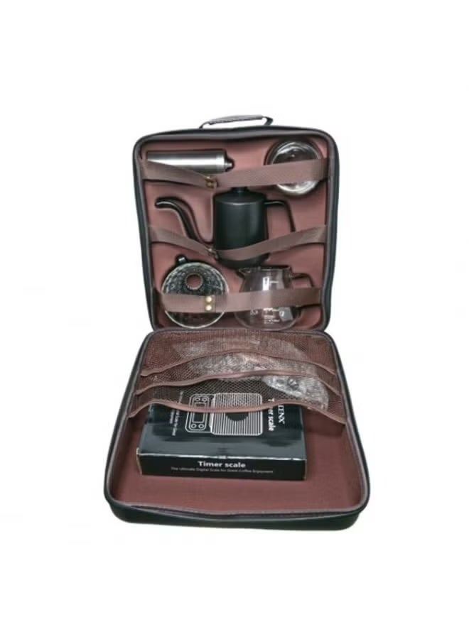 Denx DX4205 15-in-1 Coffee Maker Set | Multi-Functional Espresso, Cappuccino, Latte & Drip Coffee Machine | Compact, Durable & Easy-to-Clean | Home & Office Use - Image 3